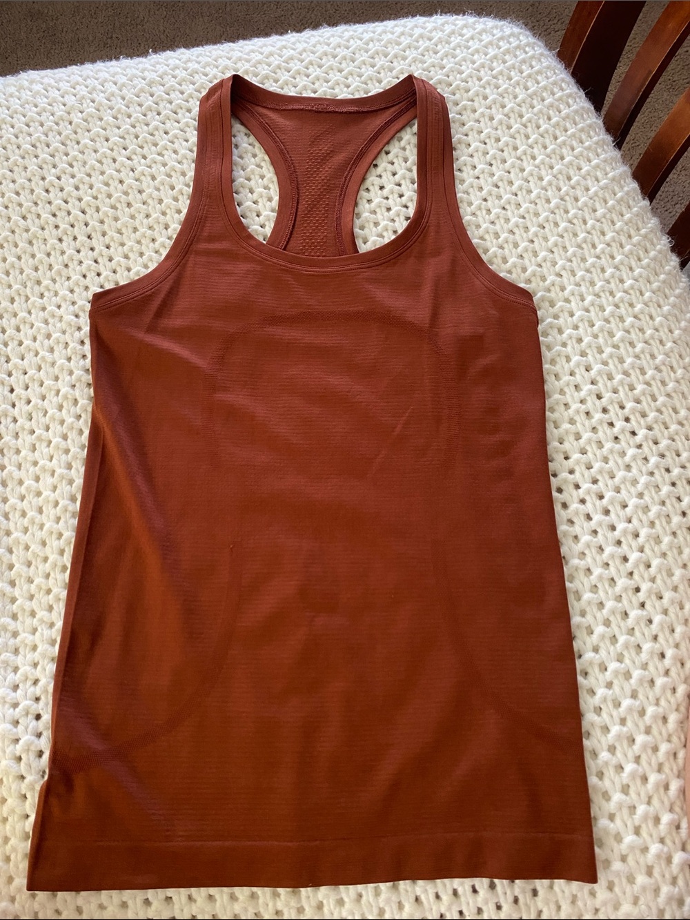 Women's Racerback Tank Top - Rust